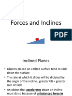 Forces and Inclines