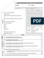 Formulir Surat Pernyataan Harta - Excel
