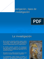 Tipos de Investigacion