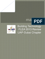 3-Masonry - UAP-Dubai - FLEA 2013