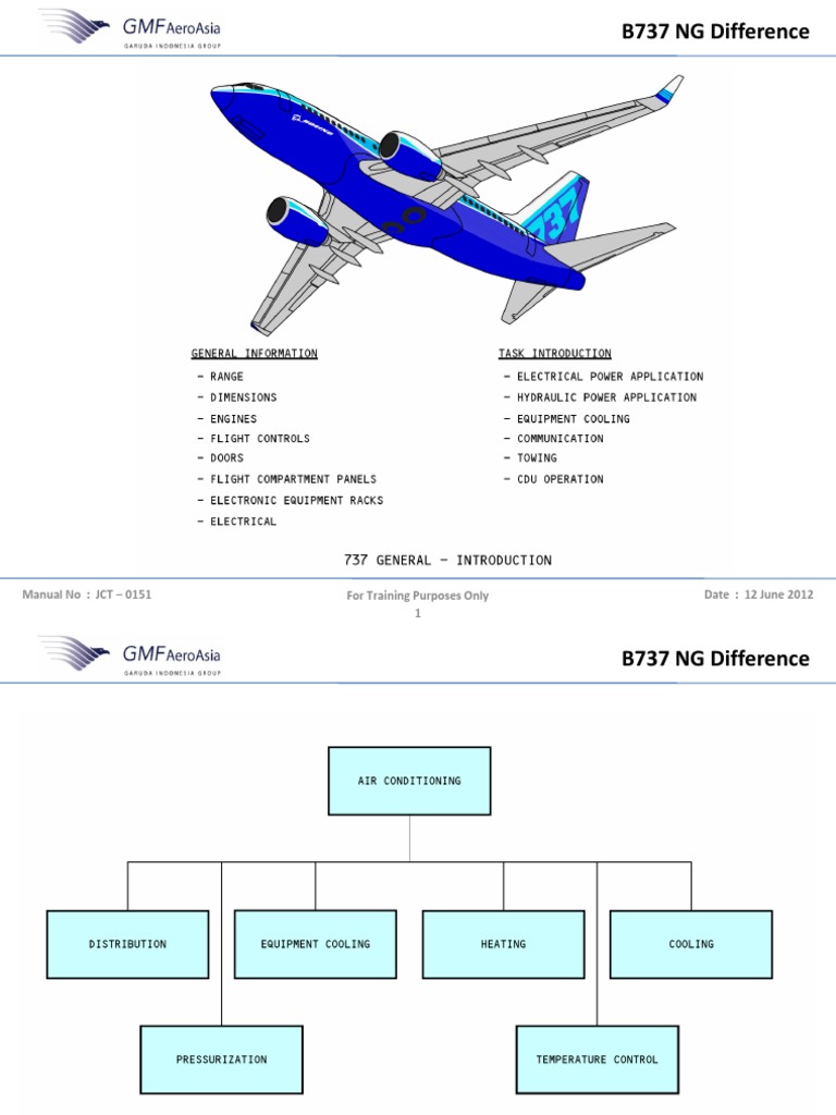 B737 NG Training Differences Guide | PDF