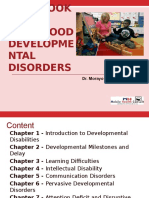 Handbook of Childhood Developmental Disorders