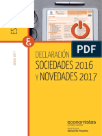 Impuesto Sociedades 2016 CGE