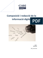 Composicio I Redaccio de La Informacio Digital