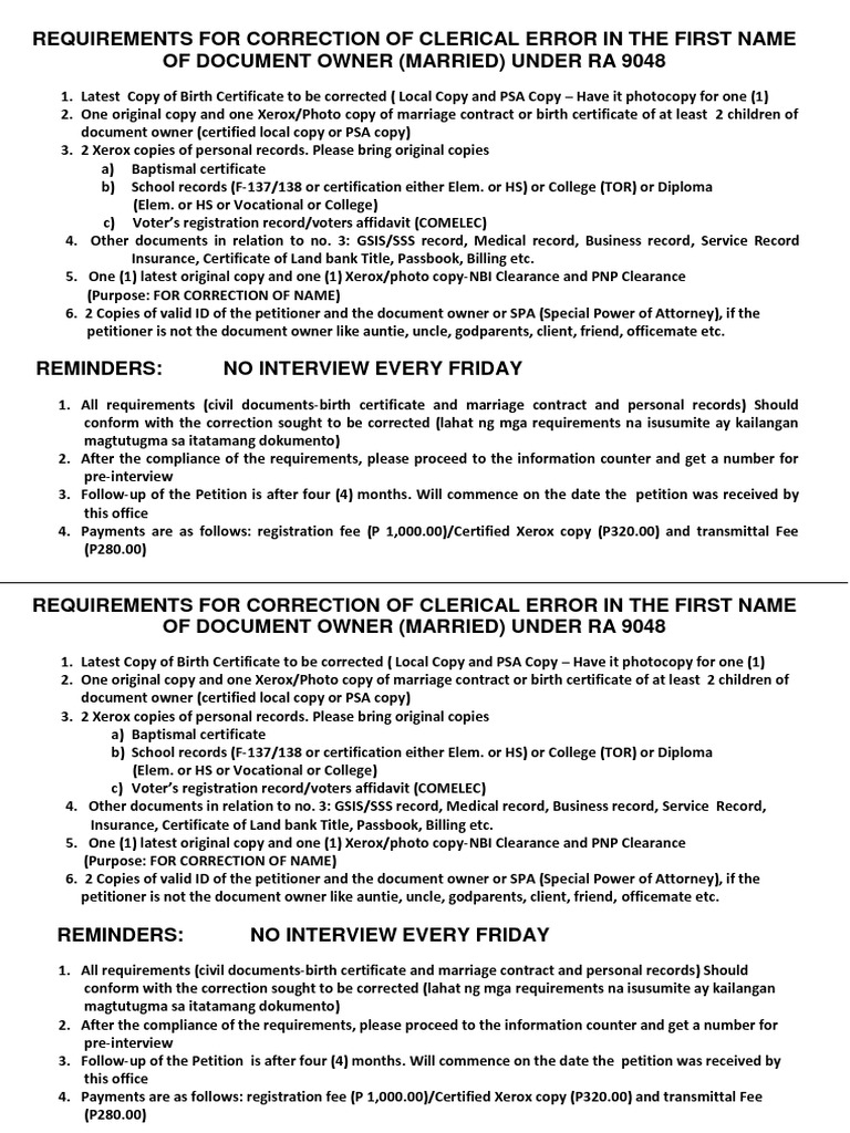 HOW TO CHANGE CLERICAL ERROR IN BIRTH CERTIFICATE visual data 5