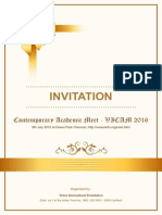 CAM 2106 Invitation