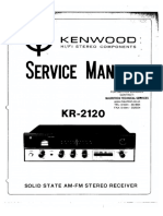 Kenwood Kr-2120 SM