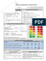 Riscograma Adult Peste 40 Ani - IP PDF