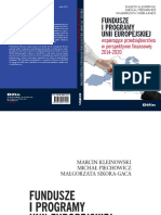 Fundusze I Programy Unii Europejskiej Wspierające Przedsiębiorstwa W Perspektywie Finansowej 2014-2020