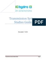 Transmission System Studies Guide