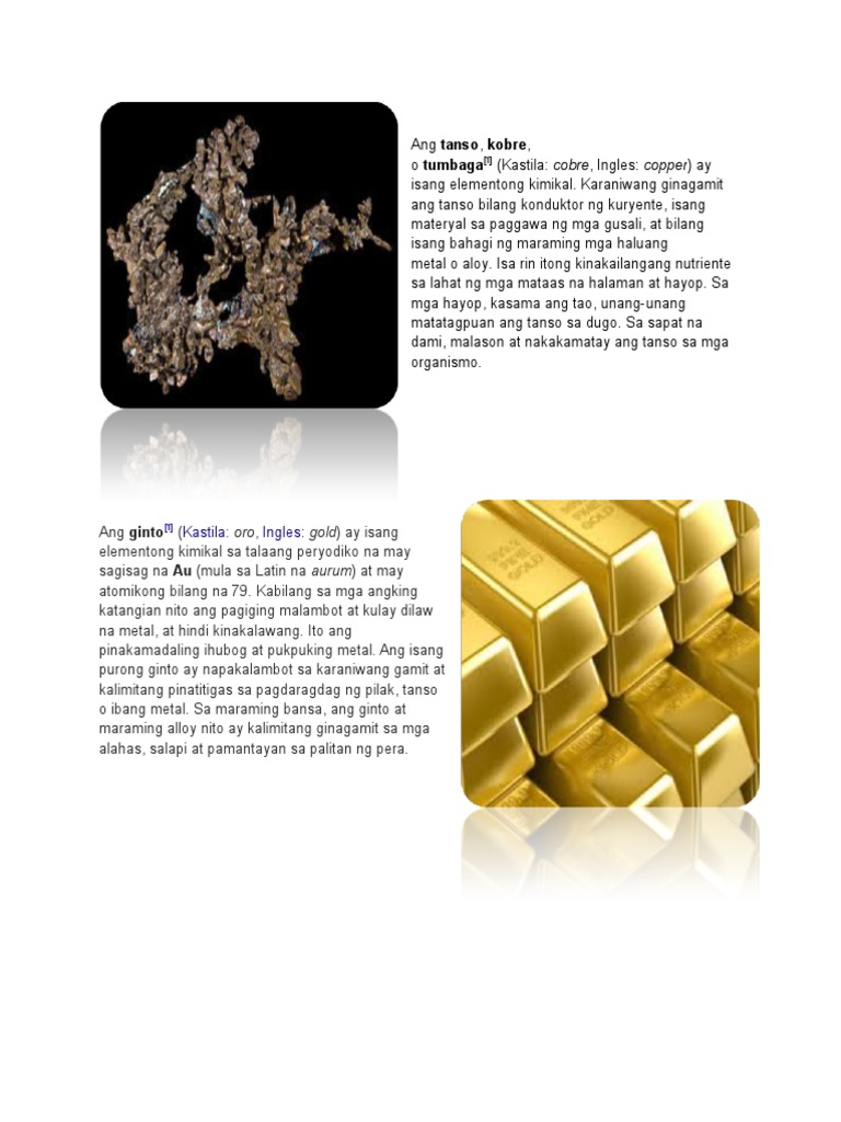 Yamang Mineral | PDF