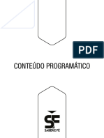 Conteúdo Programático - Teologia