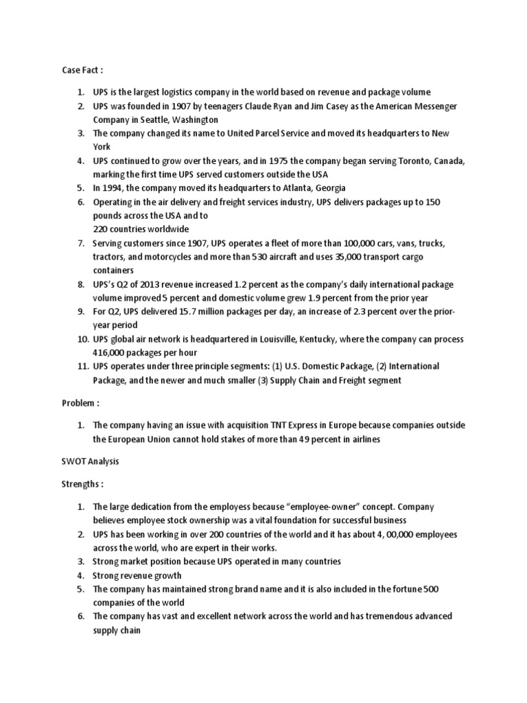 Ups case study pdf picture