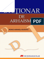 Preview Dictionar de Arhaisme-Monica-Mihaela Busuioc
