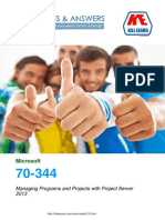 Pass4sure 70-344 Managing Programs and Projects with Project Server 2013 exam braindumps with real questions and practice software.