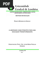 A Liberdade Com Principio Para Uma Educação Transformadora2015_-_ARAUJO_Renata_Miranda
