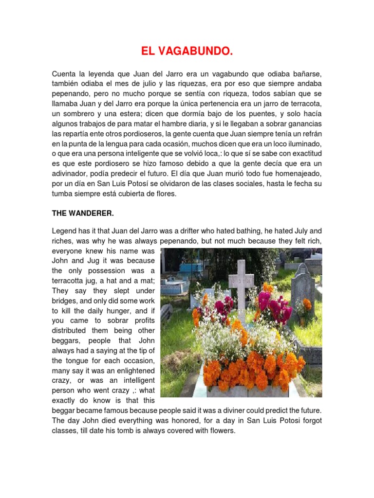 15 Leyendas de Español y Ingles