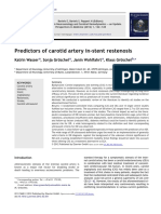 32 NS Predictors Re Estenosis Stent