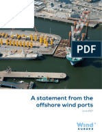 Offshore Wind Ports Statement