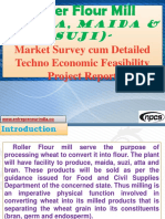 (Atta, Maida & Suji) - : Market Survey Cum Detailed Techno Economic Feasibility Project Report