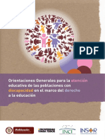 Orientaciones Poblacion Discapacidad 2012