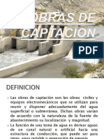 1 Obras de Captacion