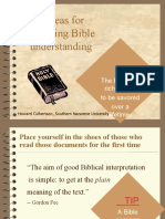 7 Ideas For Enriching Bible Understanding: The Bible Is A Rich Library To Be Savored Over A Lifetime