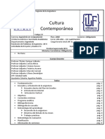 Cultura Contemporánea Plan 2008