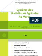 10.Maroc_Présentation_Statistiques_Agricoles