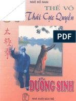 37 Thế Võ Thái Cực Quyền Dưỡng Sinh (NXB Trẻ 1998) - Ngô Đồ Nam, 168 Trang