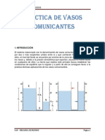 Informe de Vasos Comunicantes