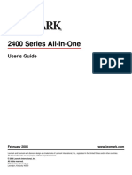 2400 Series All-In-One: User's Guide