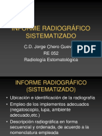 Interpretación e Informe Radiográfico