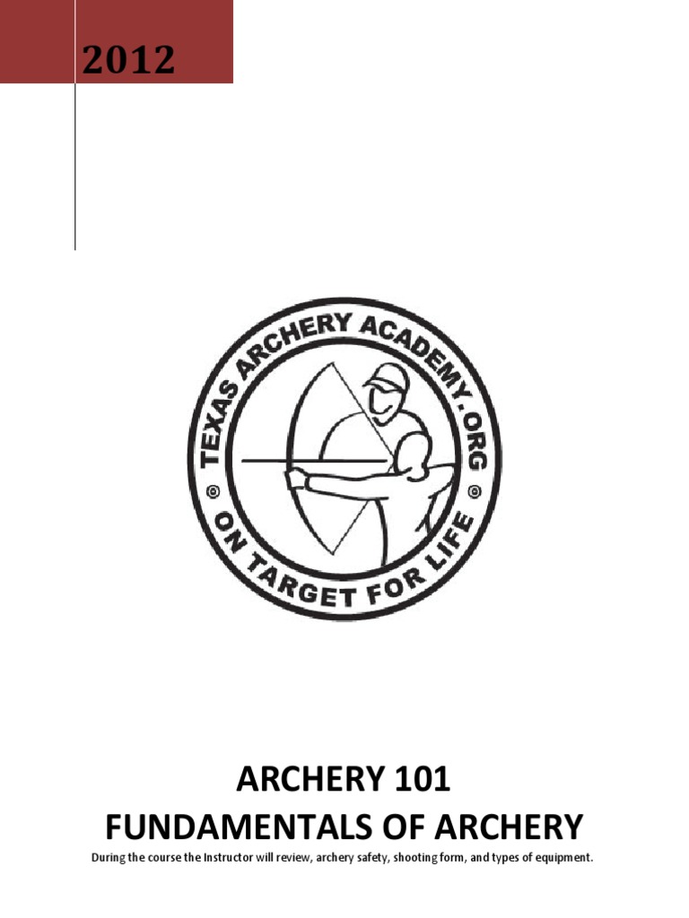 ARCHERY 101 Fundamental of Archery Ver2 Final PDF | PDF | Bow And Arrow ...