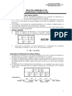 PRACTICA DIRIGIDA N° 05 REGRESION Y CORRELACION