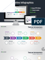 Timeline Infographics Showeet (Widescreen)