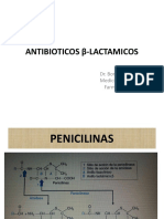 Antibióticos β-lactámicos: penicilinas y mecanismos de acción y resistencia