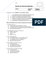 Prueba Sistema Solar