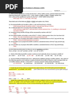 Worksheet 5 (Acids-Bases III) With Answers