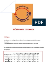 Multiplos y Divisores