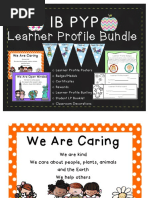 Ibp Yp Learner Profile Sample Pack