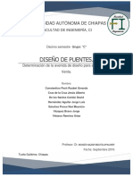 Determinación de la avenida de diseño para el Río de La Venta mediante análisis estadístico de escurrimientos