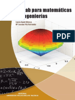 Matlab para Matemáticas en Ingenierías