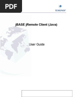 Jbase Ug Jremote Client Java