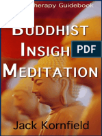 Buddhist Insight Meditation