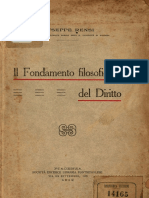 Rensi - Il Fondamento Filosofico Del Diritto