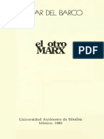 Del Barco Oscar - El Otro Marx PDF