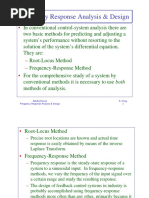 Mechatronics Frequency Response Analysis & Design K. Craig 1