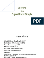 On Signal Flow Graph Signal Flow Graph