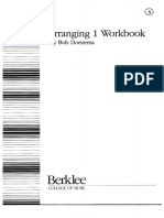 Berklee Arranging 1 Workbook by Bob Doezema